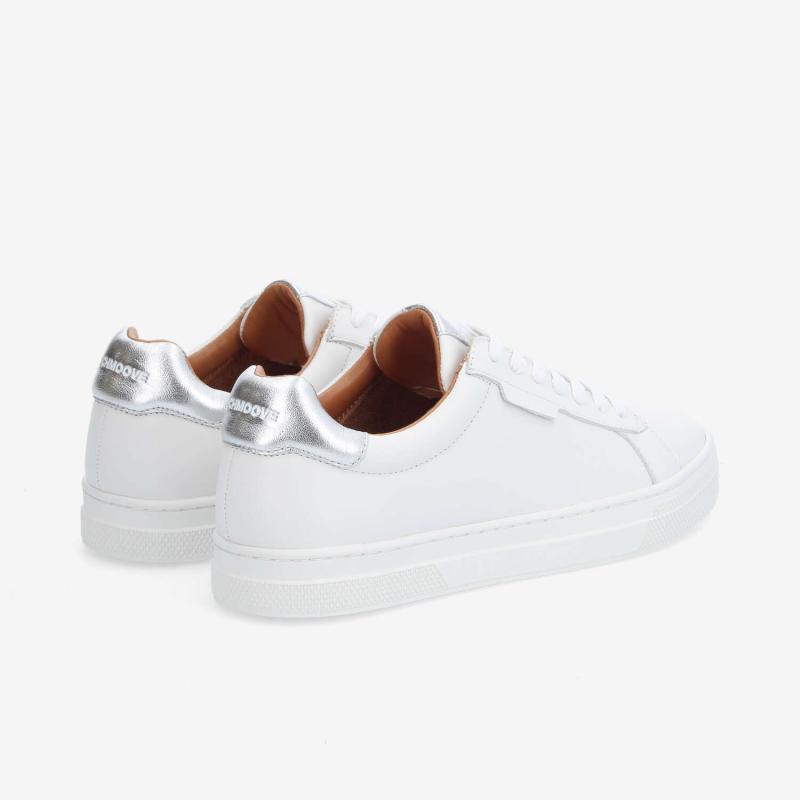 SPARKLE SNEAKER W - NAPPA/GALAXY - BLANC/ARGENT